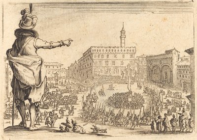 Piazza della Signoria, Florença de Jacques Callot