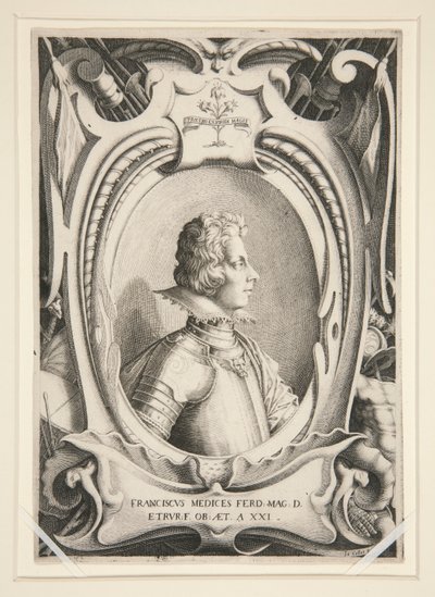 Retrato de François de Medicis de Jacques Callot