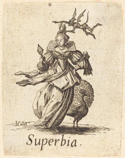 Orgulho (vaidade) de Jacques Callot
