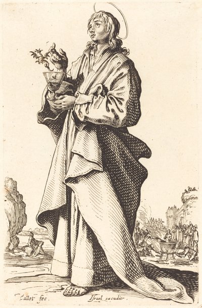 São João Evangelista de Jacques Callot