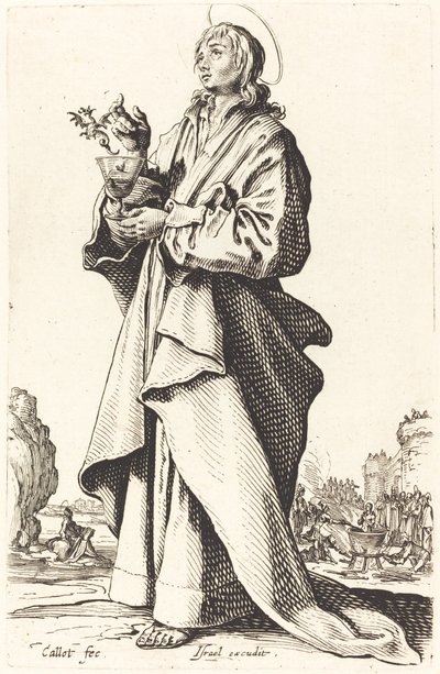 São João Evangelista de Jacques Callot