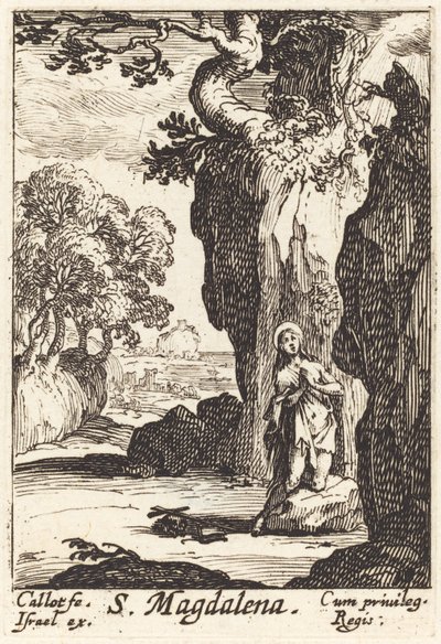 Santa Maria Madalena de Jacques Callot