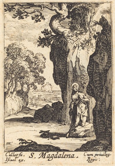 Santa Maria Madalena de Jacques Callot