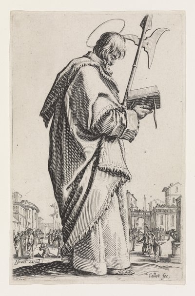 São Matias dos Grandes Apóstolos, 1631 de Jacques Callot