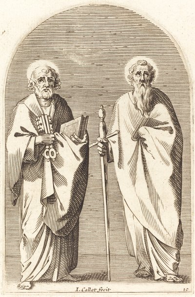 Santos Pedro e Paulo de Jacques Callot