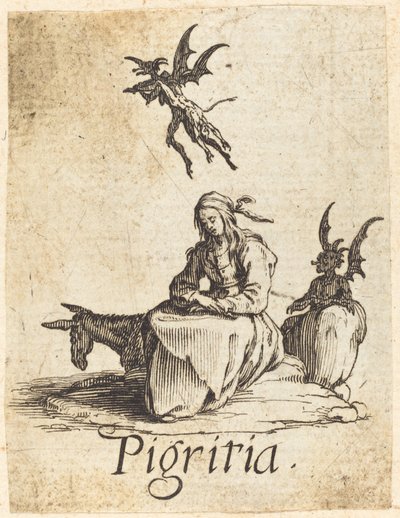 Bicho-preguiça de Jacques Callot