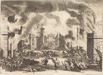 Solimano, Ato V de Jacques Callot