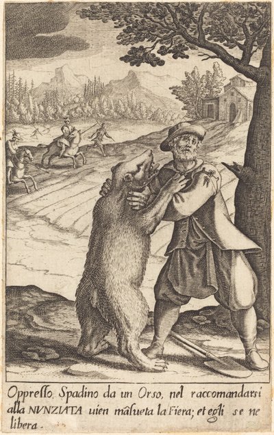 paisagem de Jacques Callot