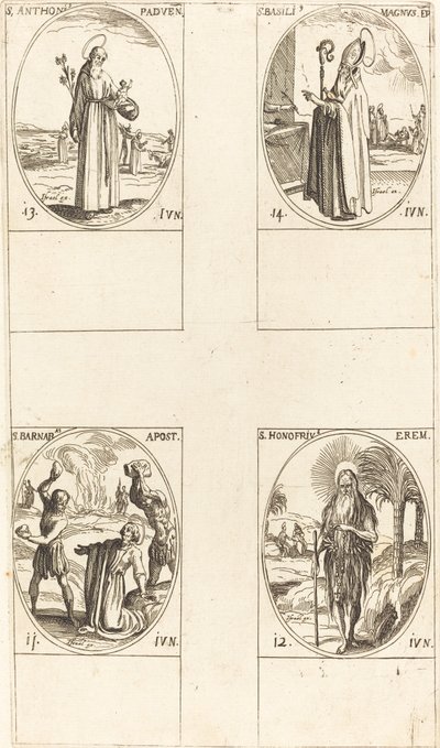 paisagem de Jacques Callot