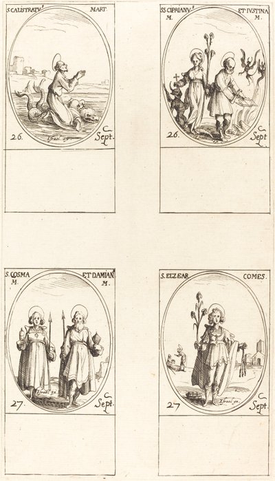 paisagem de Jacques Callot