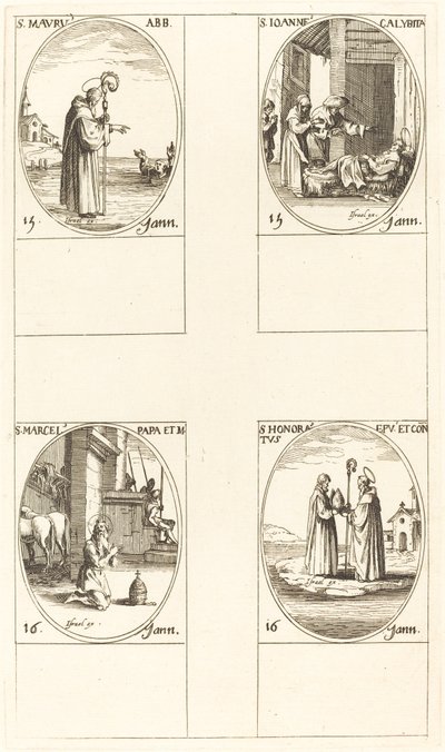 St Atracar João Calibita Marcelo Honorato de Jacques Callot