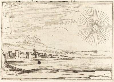 Sol nascendo de Jacques Callot
