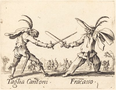 Taglia Cantoni e Fracasso de Jacques Callot