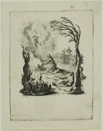 A Agonia no Jardim, de A Pequena Paixão de Jacques Callot