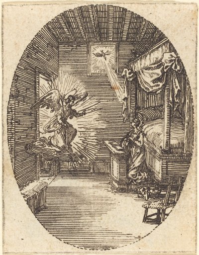A Anunciação. de Jacques Callot