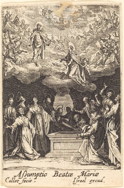 A Assunção da Virgem de Jacques Callot