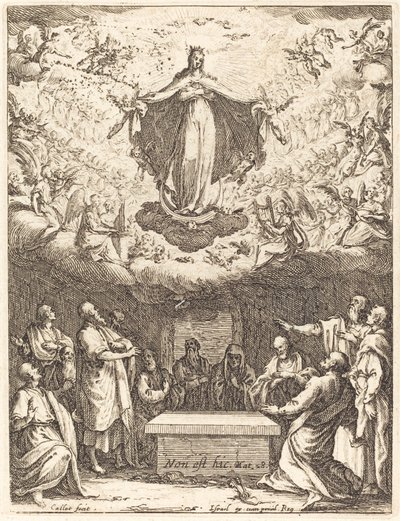 A Assunção da Virgem de Jacques Callot