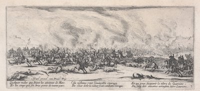 The Battle (La Bataille), de &39;The Miseries of War&39; de Jacques Callot
