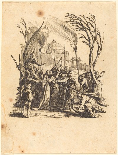 The Betrayal, c. 16241625. de Jacques Callot