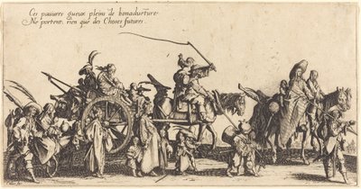 Os Boêmios Marchando: A Guarda Traseira de Jacques Callot