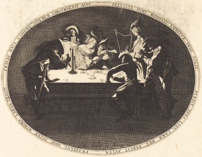 Os jogadores de cartas de Jacques Callot