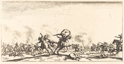 O Combate de Cavalaria com Pistolas de Jacques Callot
