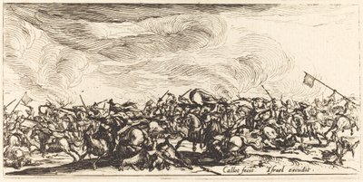 O Combate de Cavalaria com Espadas de Jacques Callot