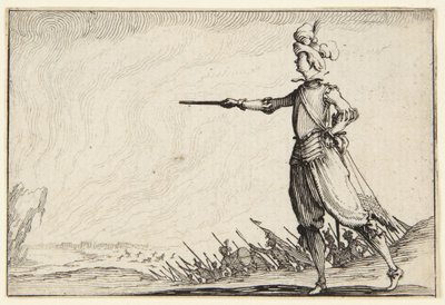 O comandante a pé de Jacques Callot