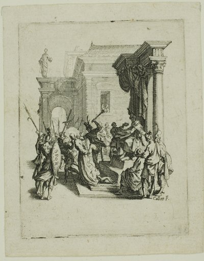A condenação à morte, de A Pequena Paixão de Jacques Callot