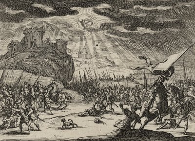 A Conversão de São Paulo, 1635 de Jacques Callot