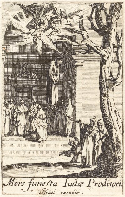A Morte de Judas de Jacques Callot