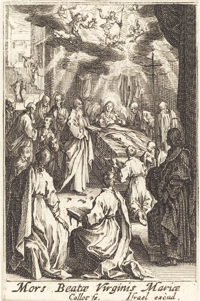 A Morte da Virgem de Jacques Callot