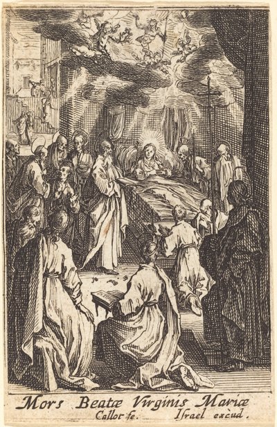 A Morte da Virgem de Jacques Callot