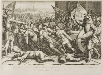A partida das tropas de Jacques Callot