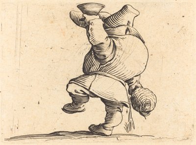O Bebedor, Vista Traseira de Jacques Callot