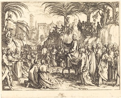 A entrada em Jerusalém de Jacques Callot