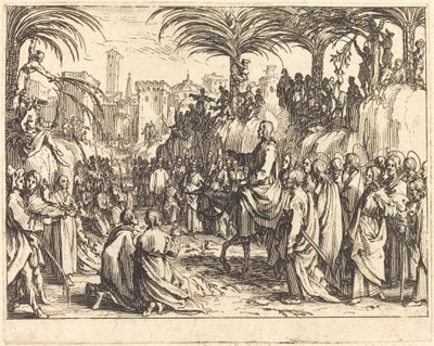 A entrada em Jerusalém de Jacques Callot