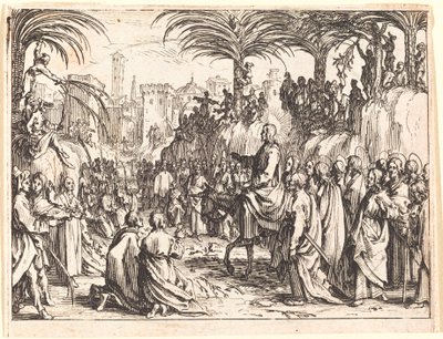 A entrada em Jerusalém de Jacques Callot