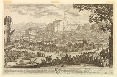 A Feira de Impruneta de Jacques Callot