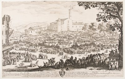A feira de L’Impruneta de Jacques Callot