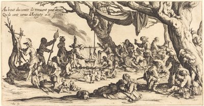 A festa dos boêmios de Jacques Callot