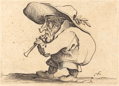 The Flageolet Player de Jacques Callot