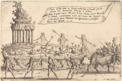 O Flutuador de Tétis de Jacques Callot