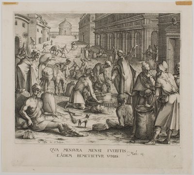 Os medidores de cereal de Jacques Callot