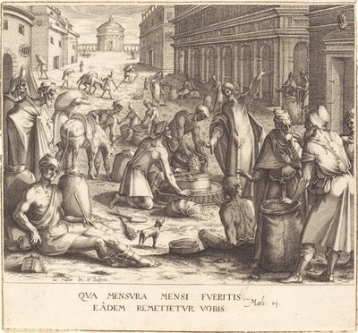 As balanças de grãos de Jacques Callot
