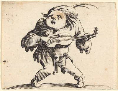 O guitarrista de Jacques Callot
