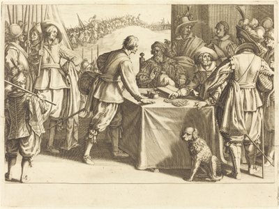 A contratação das tropas de Jacques Callot