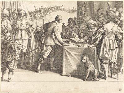 A contratação das tropas de Jacques Callot