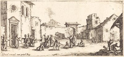 O Hospital de As Pequenas Misérias da Guerra de Jacques Callot
