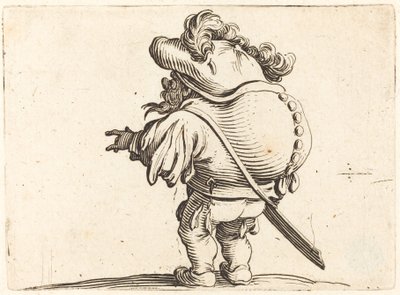 O corcunda com o boné emplumado de Jacques Callot